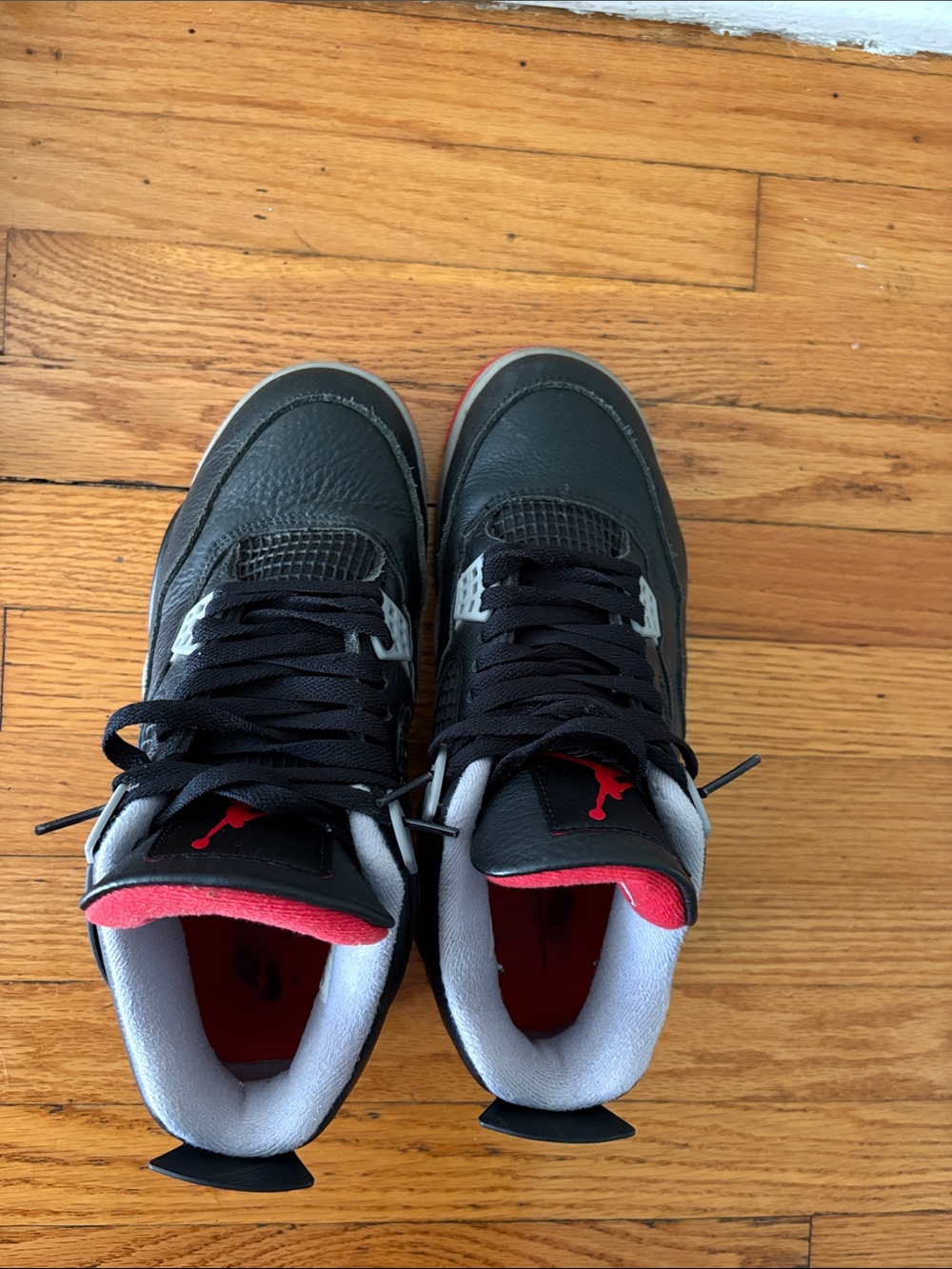 Jordan Men's Black and Red Low-Top Sneakers